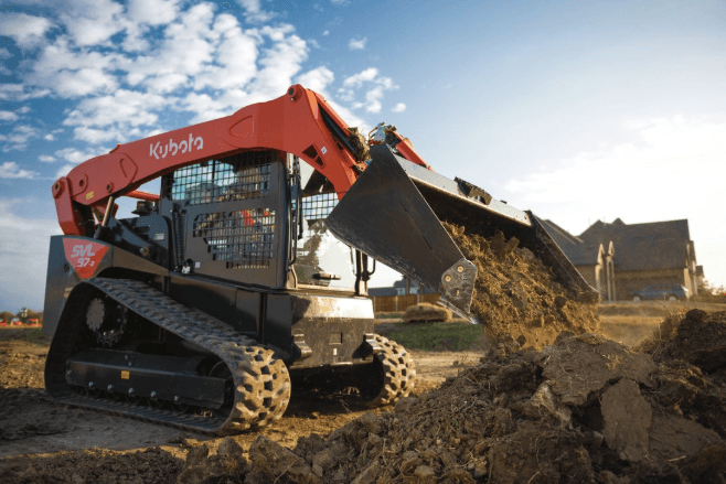 Track Loader working on a site