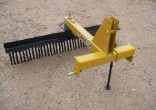 LANDSCAPE RAKE 3PT 72″