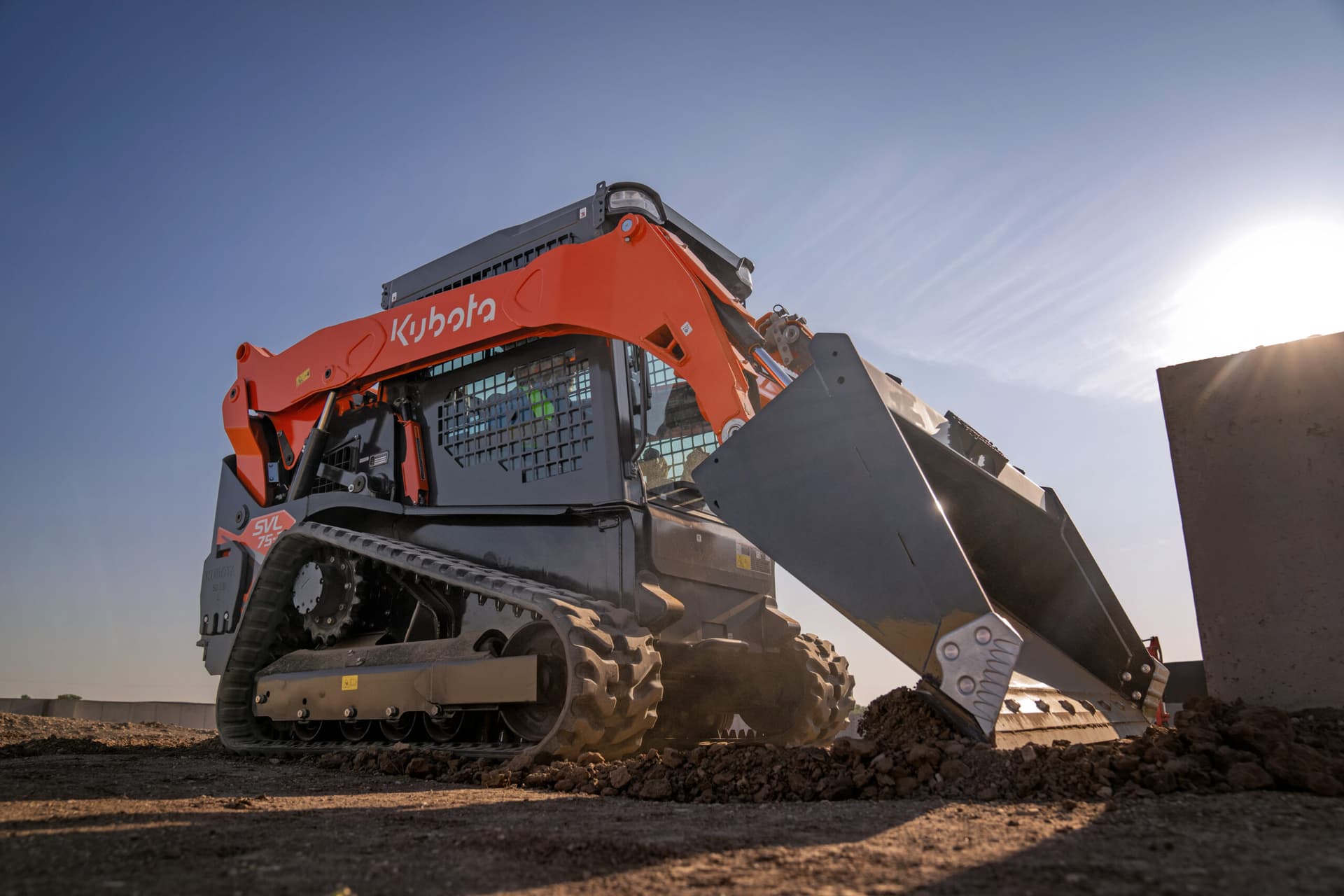Kubota SVL75-3 track loader